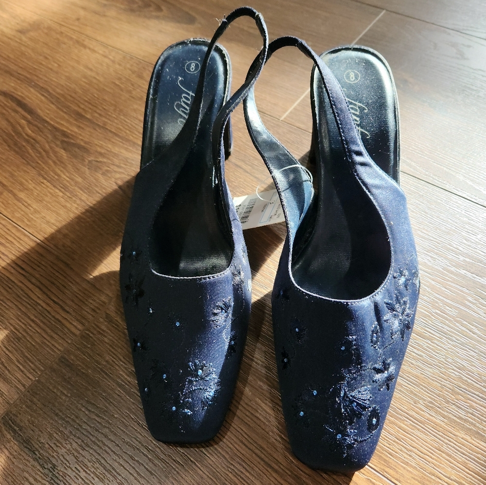 fanfares slip-on navy shoes